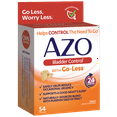 AZO Bladder Control with GoLess Daily Supplement, Helps Reduce