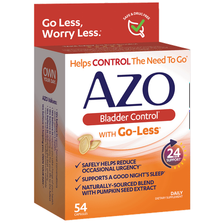 Azo Bladder Control Capsules 54 ct