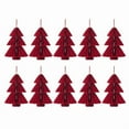 thumbnail image 4 of Set Of 10 Recyclable Honeycomb Paper Decorations Easy Install Christmas Tree Adornment Festival Home Hanging Pendant, 4 of 5