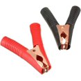 thumbnail image 5 of 2 Pcs 30A Alligator Clips Alligator Clips 12V 24V Jumper Wire for Car Battery Charger 1m, 5 of 5
