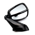 thumbnail image 2 of Adjustable Car Rear View Blind Spot Mirror Wide Angle Rearview Mirrors Auto Hood Head Cover Sand Plate Side Mirror for Suv Left White, 2 of 6