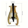 thumbnail image 2 of 1-pack Three-jaw Puller Multifunctional Universal Bearing Puller Removal Tool Triangle Grabber Hand Tool ,Multi-Functional Use, 2 of 7