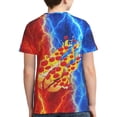 thumbnail image 2 of Prestonplayz Pizza Boys Girls T Shirt Kids Short Sleeve Crewneck 3d Printed Graphic Shirts For Kids Youth Small, 2 of 7