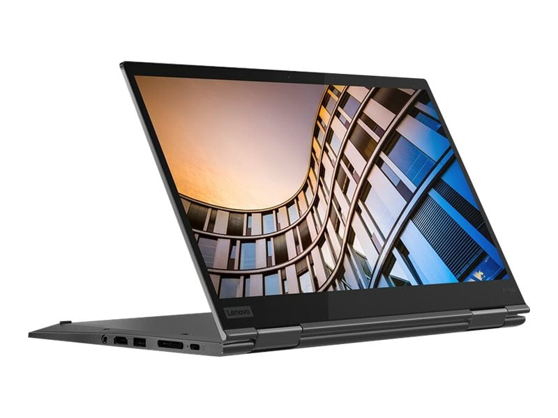 Lenovo ThinkPad X1 Yoga (4th Gen) 20QF - Flip design - Intel Core i7 - 8565U / up to 4.6 GHz - Win 10 Pro 64-bit - UHD Graphics 620 - 8 GB RAM - 256 GB SSD TCG Opal Encryption, NVMe - 14" IPS touchscreen 1920 x 1080 (Full HD) - IEEE 802.11b, IEEE 802.11a, IEEE 802.11g, IEEE 802.11n, IEEE 802.11ac, Bluetooth 5.0 - Wi-Fi 5 - iron gray - kbd: US