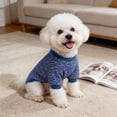 thumbnail image 4 of MKHSQHDG Today's Deals Color Small Sweater Soft Breathable Knit Apparel for & Cats, 4 of 4