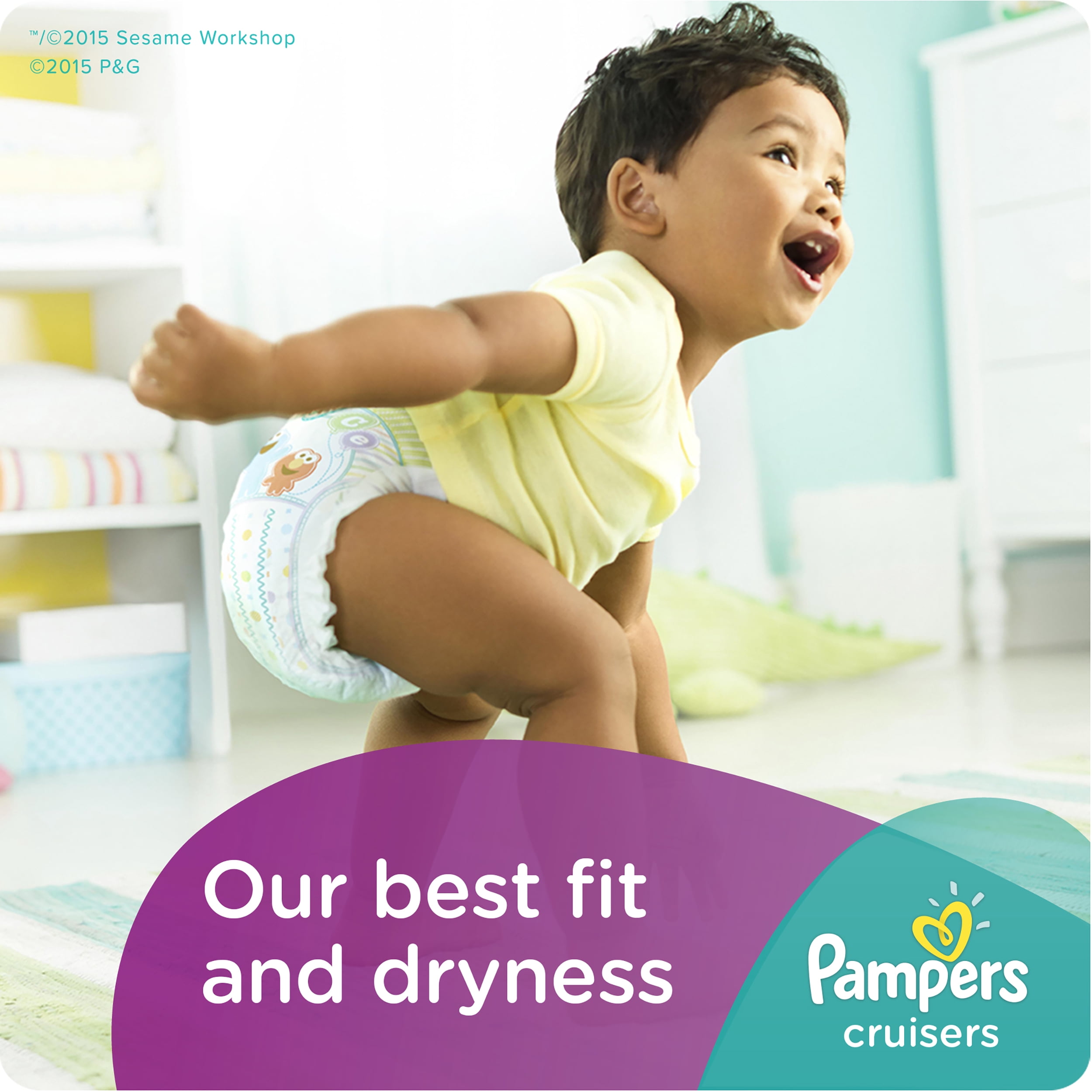 Pampers Cruisers Diapers, Size 6, 84 Diapers