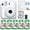 White, variant on Fujifilm Instax Mini 12 Instant Camera Lilac Purple + 50 Film Sheets Classy Kit