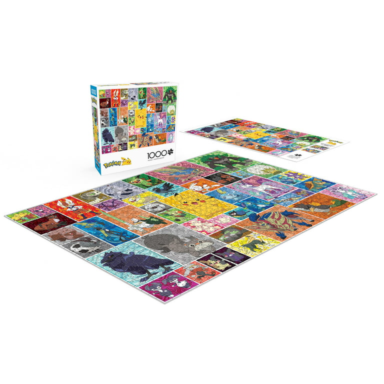  Buffalo Games - Pokemon Galar Frames - 1000 Piece Jigsaw Puzzle  for Adults Challenging Puzzle Perfect for Game Nights - 1000 Piece Finished  Size is 26.75 x 19.75 : Toys & Games
