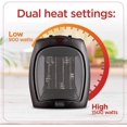 thumbnail image 2 of BLACK+DECKER Desktop Ceramic electric-space-heaters, Small, 2 of 7