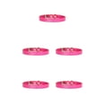 thumbnail image 1 of Youkk 1/2/3/5 Col de Chat Durable et Durable - pour une Expérience Sans Souci Whelping Col Nouveau-Né Doggy Whelping Col Réglable rose Rouge 5PCS, 1 of 6