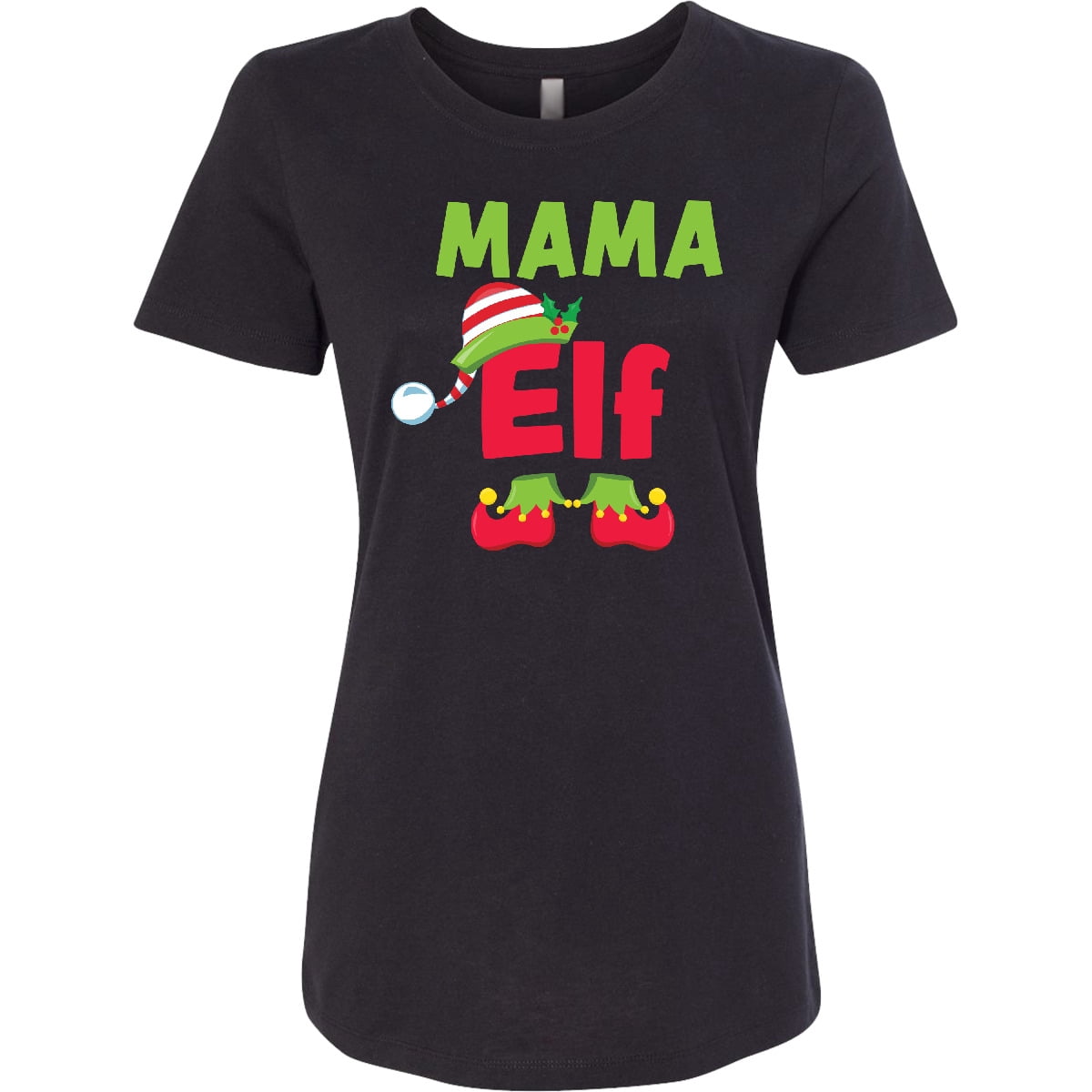 Inktastic Christmas Mama Elf Women's T-Shirt