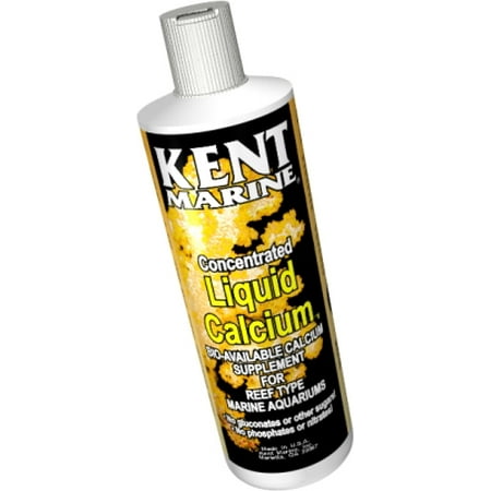 Kent Marine supplément de calcium liquide de calcium, 8 oz, bouteille