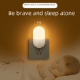 thumbnail image 3 of Mini luz de noche enchufable, lámpara led para dormitorio, luz de noche para mesita de noche, lámpara de alimentación, lámpara con enchufe, luz de noche con protección para los ojos, 3 of 5