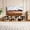 Light Wood, variant on S-HOME Adjustable Modular TV Stand with Freestyle Combination Open Storage and Compartments for Living Room and Bedroom,Light Wood