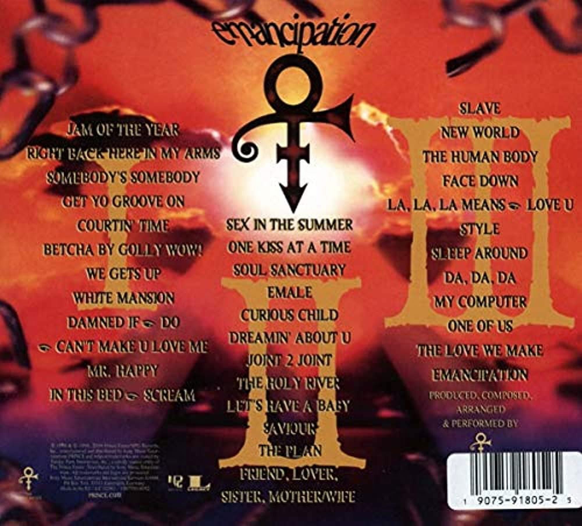 Prince - Emancipation - Music & Performance - CD - Walmart.com