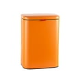 thumbnail image 1 of Transemion Hanging Stainless Steel Compost Bin No Runaway Garbage Easy To Clean Wall Mounted Kitchen Compost Bin With Lid Cabinet 8L light orange, 1 of 6