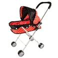 thumbnail image 2 of figatia Simulation Strollers Strollers Foldable Kids Role Play Games - Red, 34x25x55cm, 2 of 6