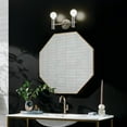 thumbnail image 2 of Torche 2-Light Bathroom Vanity Light in Brushed Nickel, 2 of 8