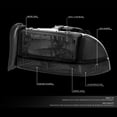 thumbnail image 7 of DNA Motoring  For 97-04 Dodge Dakota Durango Smoked Clear Corner Headlight Bumper Parking Lamps, 7 of 7