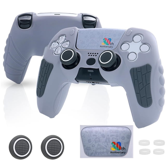 Funda protectora de silicona para el mando de PlayStation 5: funda antideslizante y resistente al sudor para el mando de PS5