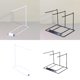 thumbnail image 1 of Jewelry Organizer Stand,Metal Jewelry Bracelet Organizer Stand Holder,Necklace Display Rack Hooks Rack Tabletop,Countertop Hanging Organizer Hanger Sunglasses,Trinket watch Holder Storage Fernando Soporte organizador de joyas, 1 of 7