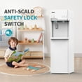 thumbnail image 5 of VECYS Bottom Loading Ice Maker Self-Clean Hot Cold Water Dispenser for 5 Gallon Bottle, 22LBS Daily Ice Making, Child Safety Lock, White, 5 of 8