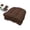 Coffee, variant on WNFJR Round Memory Foam Chair Cushion for Dining Room, Kitchen & Office - Anti-Slip Seat Pad with Removable Cover