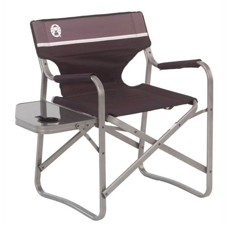 Coleman Deck Chair with Folding Table (Best Camping Table And Chairs)