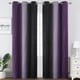 thumbnail image 2 of Cortinas Estelar Textiler Blackout Morado/Negro 107x213cm 2 Paneles, 2 of 9