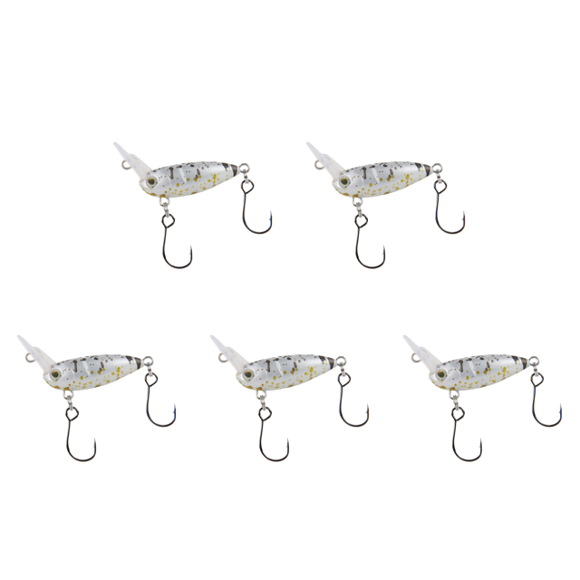 DestRes Pesca 37 Mm 2.8g Crankbait Hundimiento Lento Cebo Duro Artificial (10#)