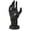 Black, variant on Silverhand Mechanical Gaming Controller Stand Resin Art Desk Decor For PC Gaming Room And Modern Home (Gold)