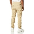 thumbnail image 3 of WT02 Men's Twill Jogger Pants Small Light Khaki(all Season), 3 of 4