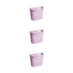 thumbnail image 2 of Botes de basura Montados en la pared Yuarrent rosa ABS, 2 of 6