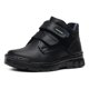 thumbnail image 2 of Bota Escolar Niño Piel Negro Yuyin 23300 Cosido Frontal negro 15.5, 2 of 4