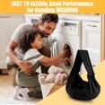 thumbnail image 2 of Becaristey Sac pour Chat Ceinture Réglable Structure Solide et Résistante Sac de Transport pour Chiens Noir, 2 of 6