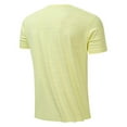 thumbnail image 5 of cllios Mens Lightweight Athletic T-Shirts Moisture Wicking Running Workout Shirt Slim Fit Short Sleeve Gym Tops Round Neck Quick Dry Tshirts, 5 of 7