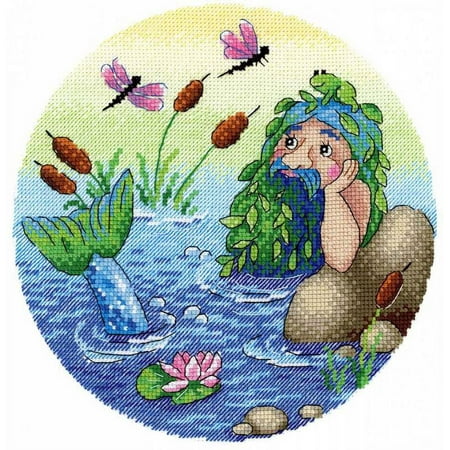 UPC: 4627167307450 | Cross-Stitch Kit Water Elf SNV-745 Needlework Butterfly