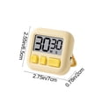 thumbnail image 3 of Uuiauoio Digital Kitchen Timer Alarm Clock for Cooking, Large LCD Display Multi-Function, Strong Magnetic with Loud Alarm, Digital Timer for Kids,Teachers,Classroom, Exercise or Work, 3 of 7