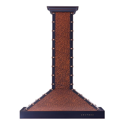 Outdoor Ventilation Hoods - Zline KB2-EXB-36 Classic 760 CFM 36 Inch Wide Outdoor Approved Wall Mounted Rang