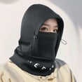 thumbnail image 2 of IPEWLEX 4-in-1 Outdoor Skiing Windproof Scarf with Adjustable Wearing for Men and Women - Winter Cycling Cold Proof Plush and Warm Head Cover, 2 of 7
