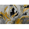 thumbnail image 2 of Loreth, Lanie 32x23 Gold Ornate Wood Framed with Double Matting Museum Art Print Titled - The Sea Sings in Blue and Gold, 2 of 4