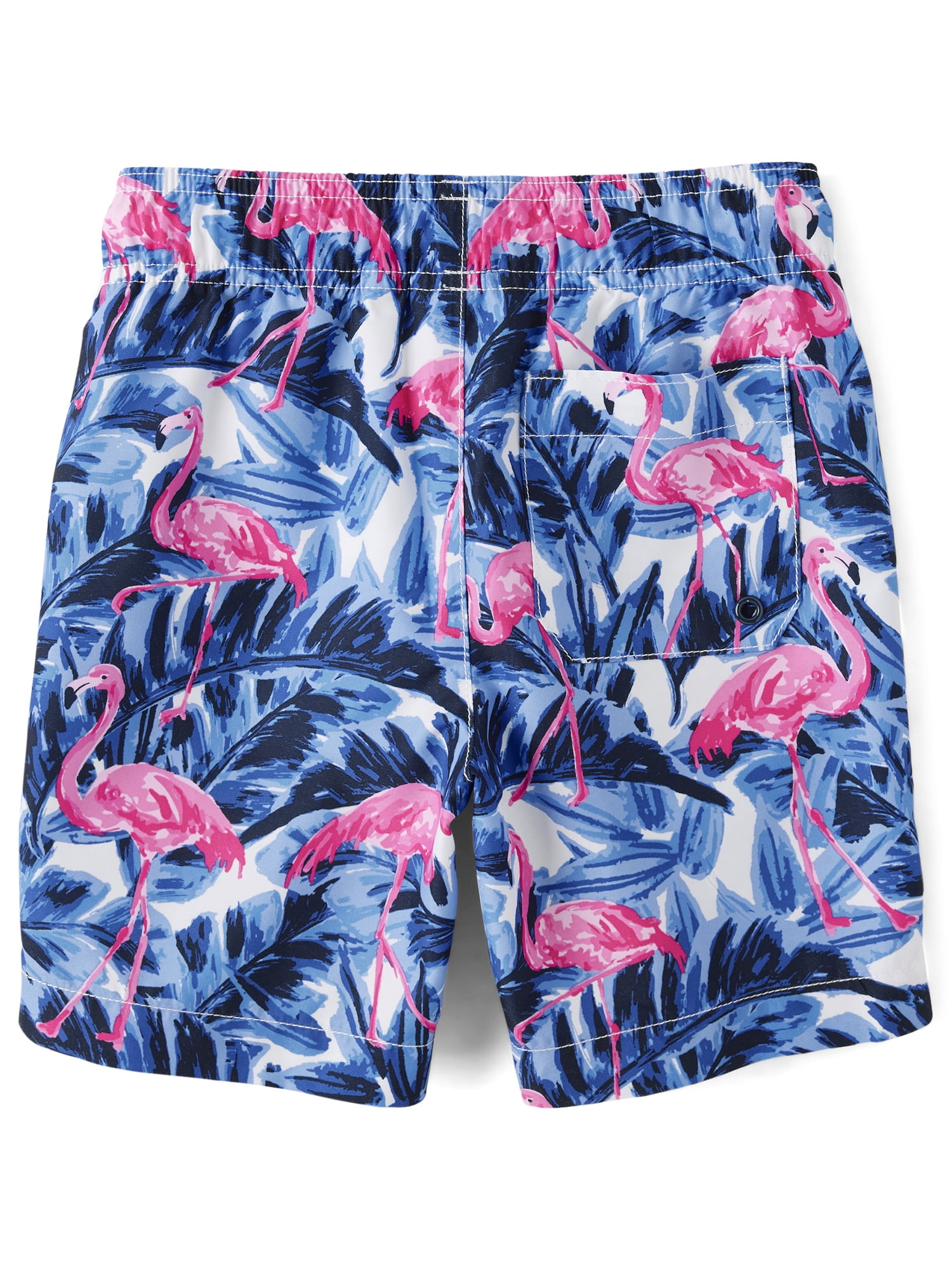 The Children's Place Boys Pull On Printed Swim Trunks, Sizes XS-XXL