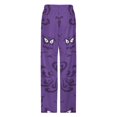 thumbnail image 4 of Haunted Mansion Pajamas For Women Loose Retro Night Pajama Pants Comfortable Sleepwear Bottoms Homewear, 4 of 6