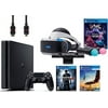 PlayStation VR Launch Bundle 3 Items:VR Launch Bundle,PlayStation 4 Slim 500GB Console - Uncharted 4,VR Game Disc Eagle Flight VR