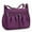Purple, variant on Women's Crossbody Bag Waterproof Travel Shoulder Purse Nylon Handbag with Multiple Pockets