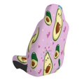 thumbnail image 2 of Wukai Different Avocados Full Set Car Seat Covers with Soft Padding Universal Auto Front Seats Protector and Cushion Mat, 2 of 5