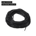 thumbnail image 2 of Spiral Tube Wrap Cable Management Sleeve 65.6ft 4mm ID Flexible PE Cord Organizer Mouse Cable, Data Cable Black, 2 of 5
