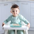thumbnail image 4 of 1 Set Toddler Plate Set In Light Green Color For Independent Eating Cultivation At Home, 4 of 8