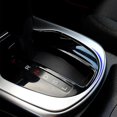 thumbnail image 5 of Abs Chrome Car Central Console Gear Shift Lever Box Panel Cover Trim Automotive Interior For City 2, 5 of 5