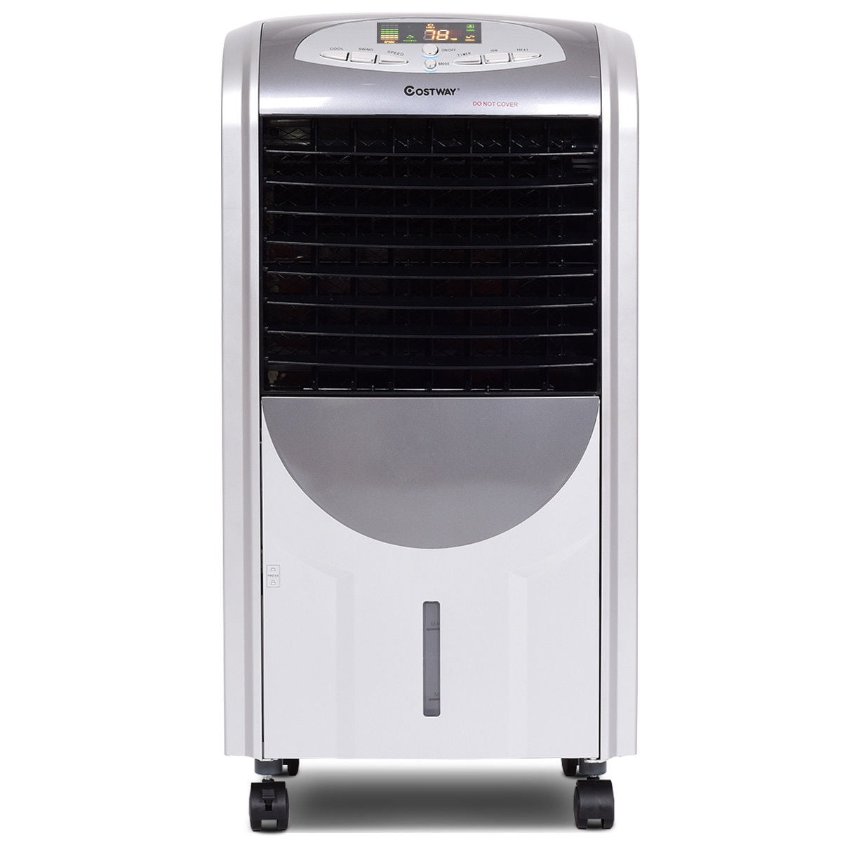 Portable Air Cooler Fan & Heater Humidifier w/ Washable Filter Remote